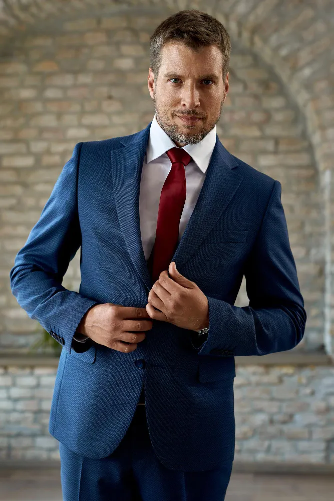 Custom Made Suit Men's Three Piece Suit Tailoring Bespoke Suit